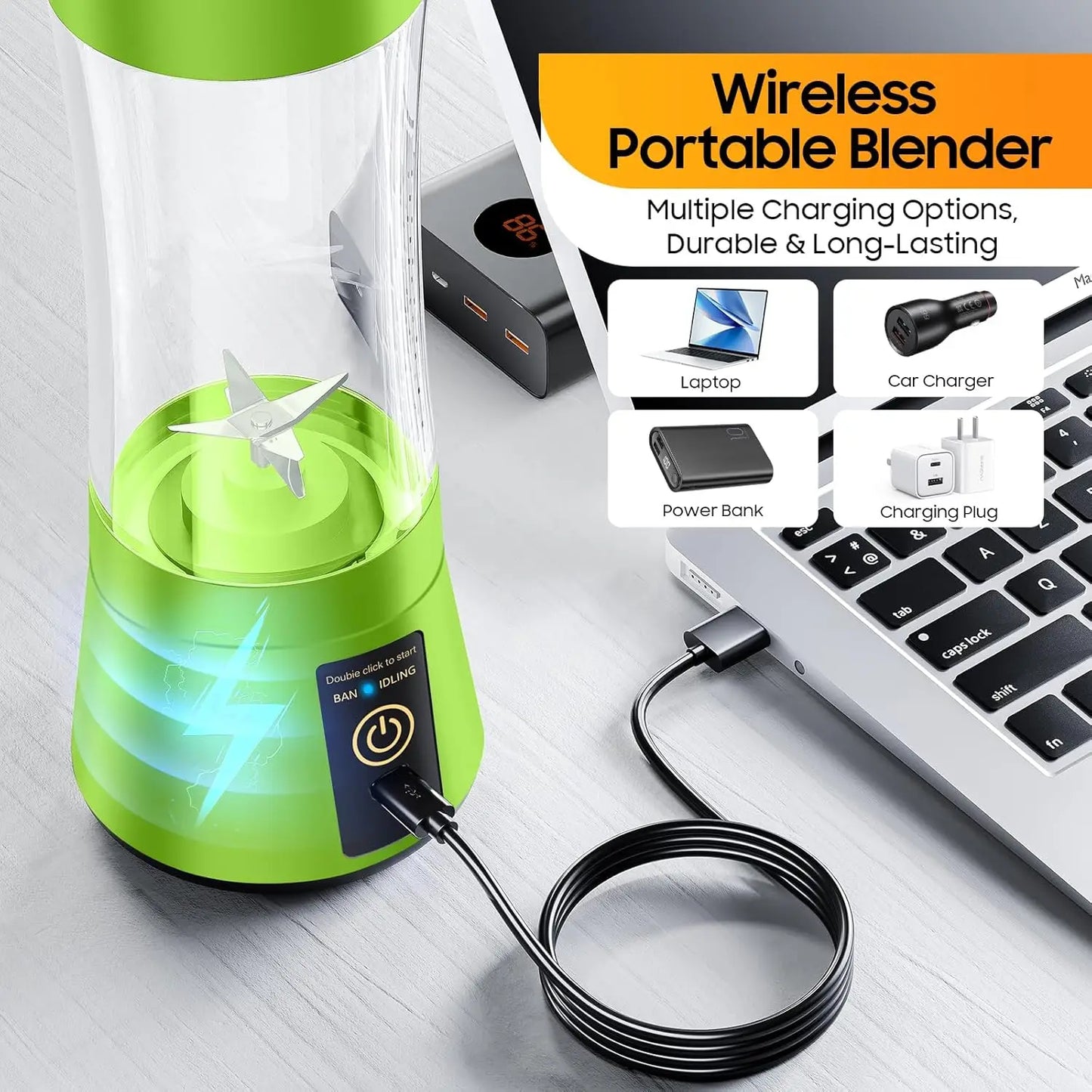 FreshMix 6-Blade Portable Blender