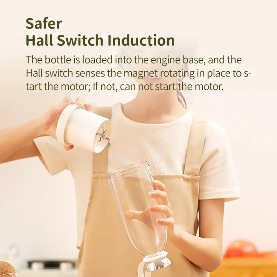 FreshMix 500ml Wireless Juice Bottle