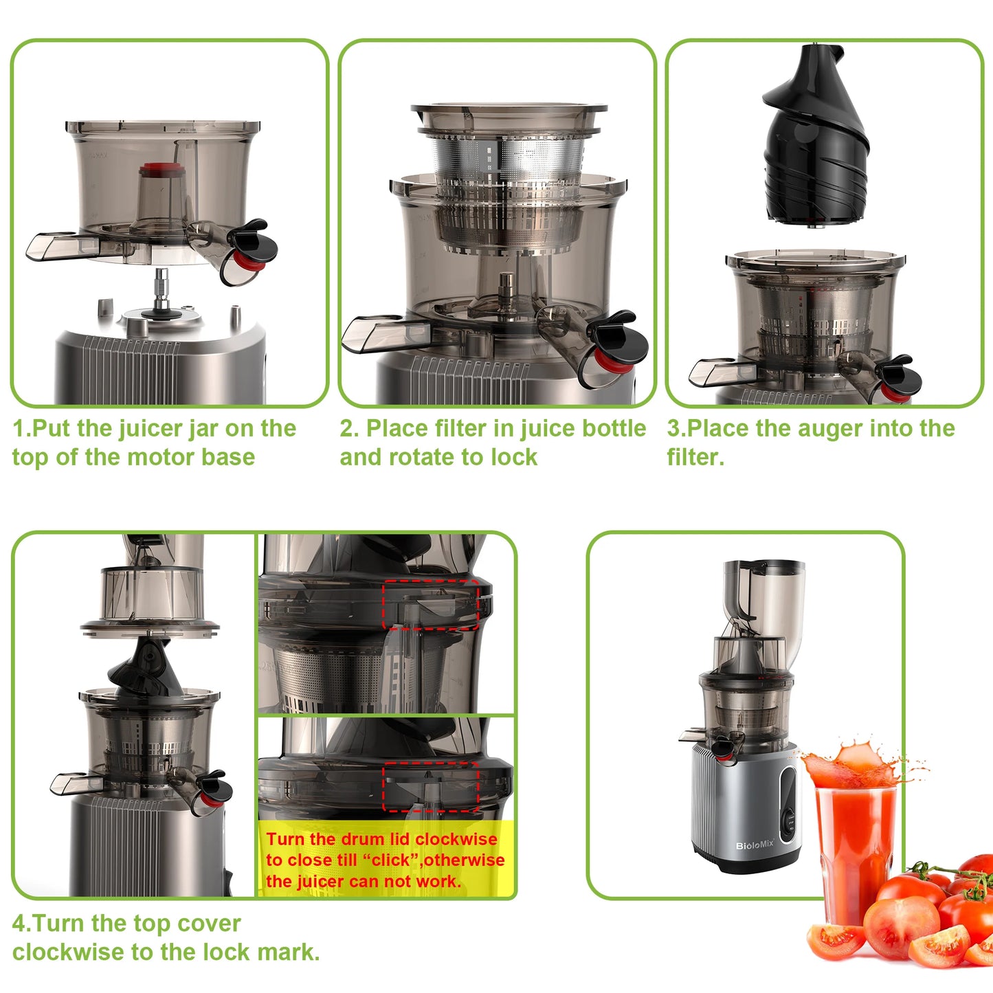 FreshMix Cold Press Juicer Pro