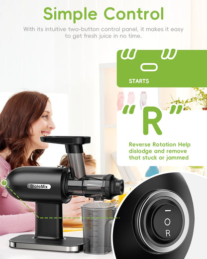 FreshMix Slow Masticating Juicer