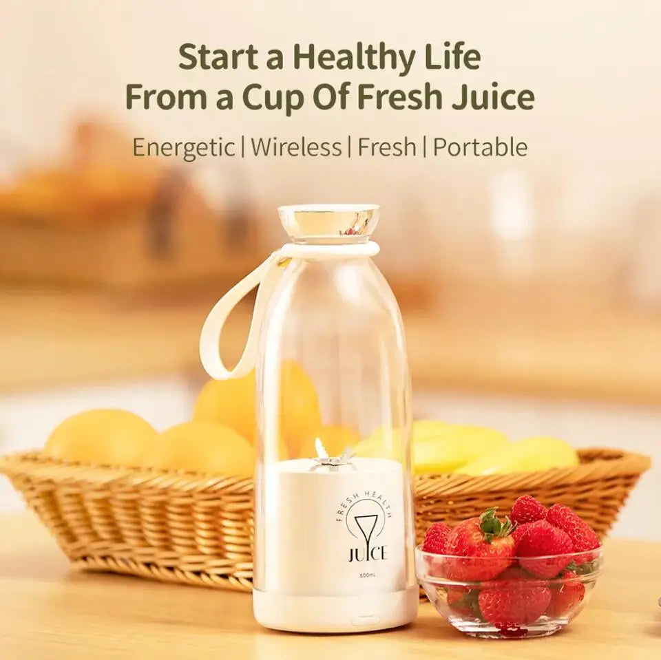 FreshMix 500ml Wireless Juice Bottle