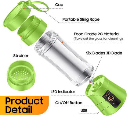 FreshMix 6-Blade Portable Blender