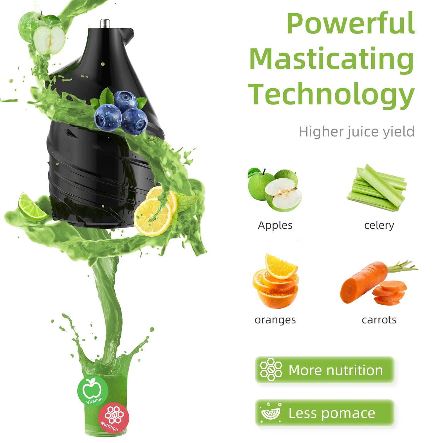 FreshMix Cold Press Juicer Pro