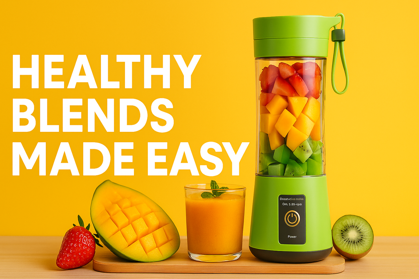 FreshMix 6-Blade Portable Blender